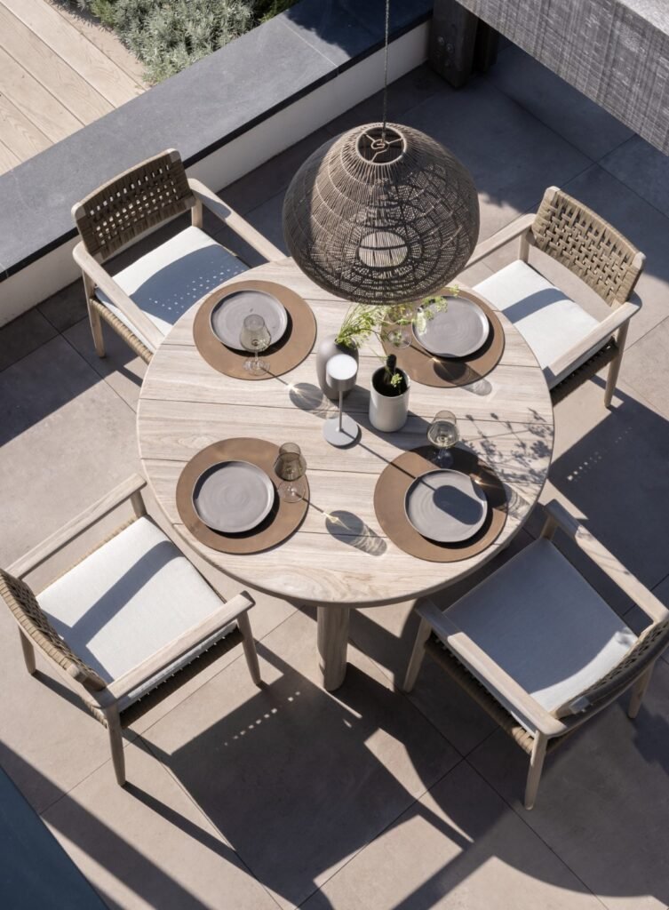 Max en Luuk Lila Tafel rond 130 - Afbeelding 2