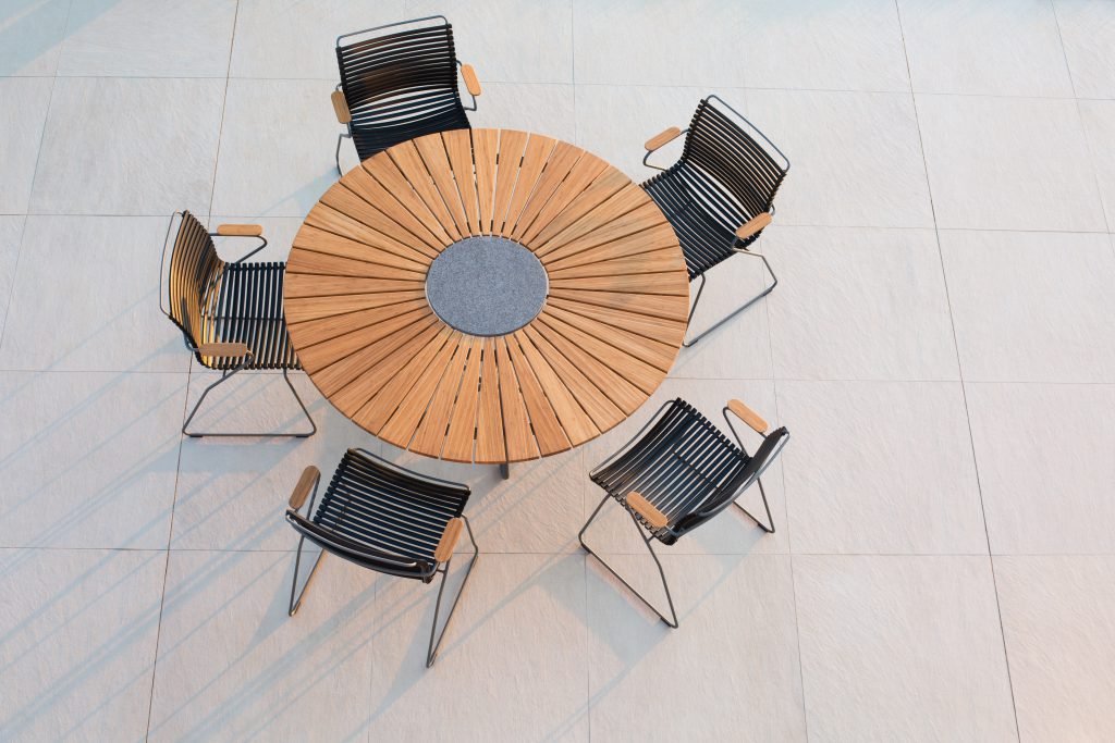 Houe Circle Tafel, rond 110 cm. - Afbeelding 6