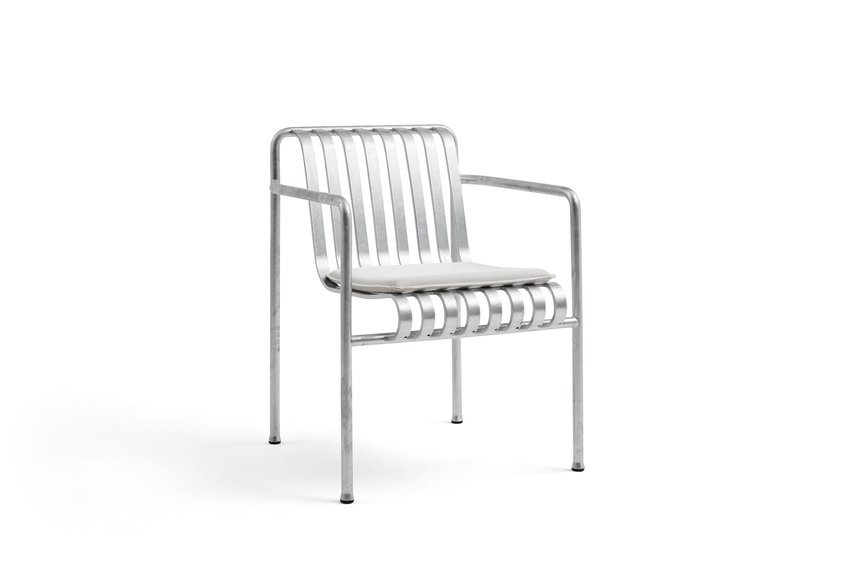 HAY Palissade Dining Armchair hot galvanised steel - Afbeelding 2