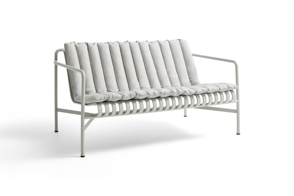 HAY Palissade Dining Bench Armrest, hot galvanised steel - Afbeelding 5