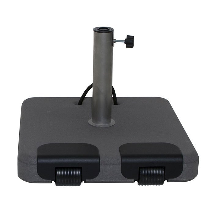 Borek Parasolvoet 45 kg. incl. wielen 52 x 52