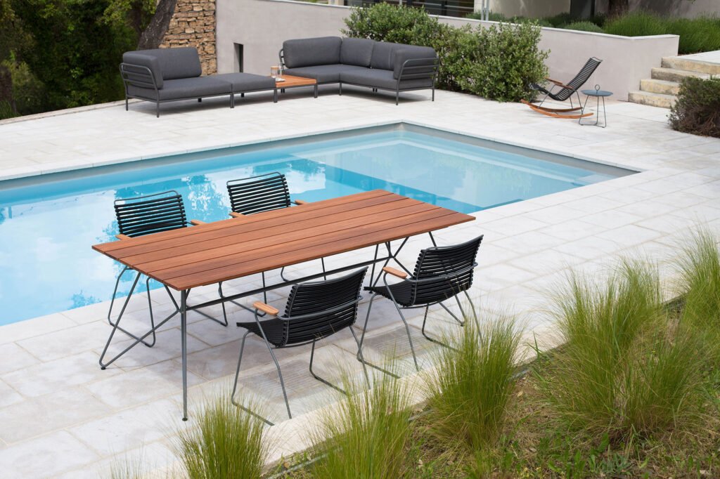 Houe Sketch Tafel Bamboe 88x160 - Afbeelding 6