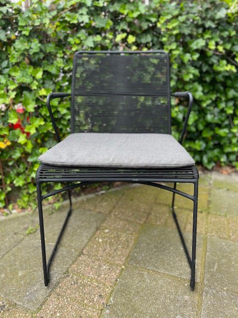 Max en Luuk Jason, armstoel, set van 2, incl. kussen - Afbeelding 5