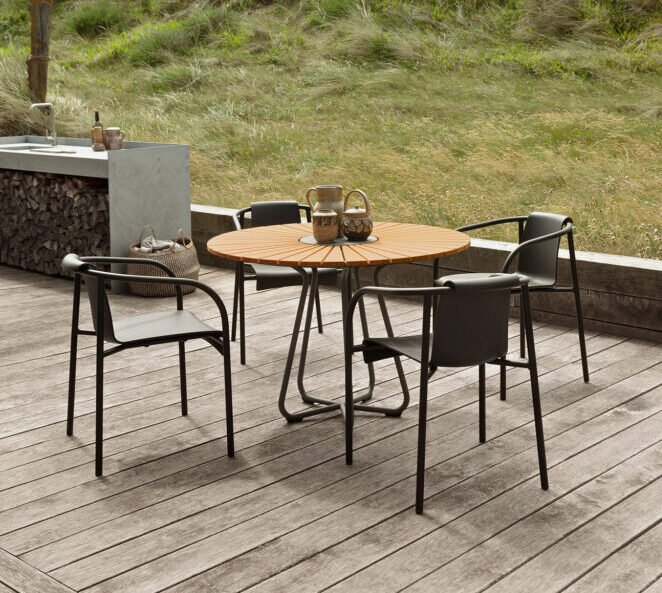 Houe Circle Tafel, rond 110 cm. - Afbeelding 8