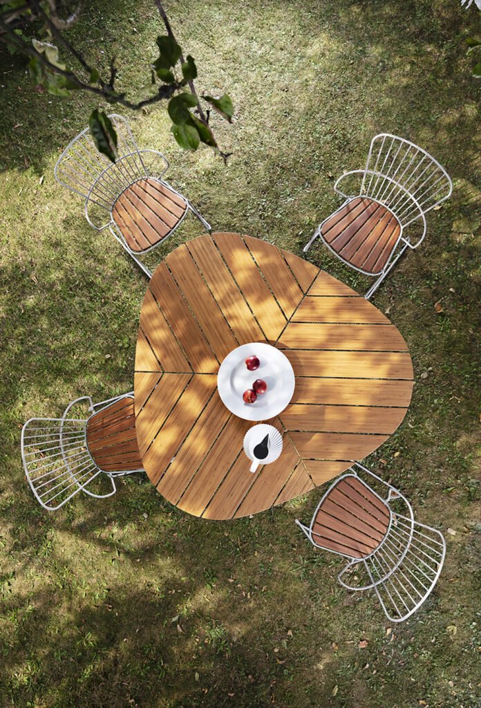 Houe Leaf Tafel Bamboe - Afbeelding 6
