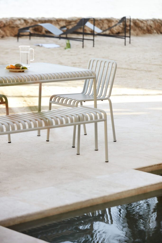 HAY Palissade Table 90 x 170, hot galvanised steel - Afbeelding 6
