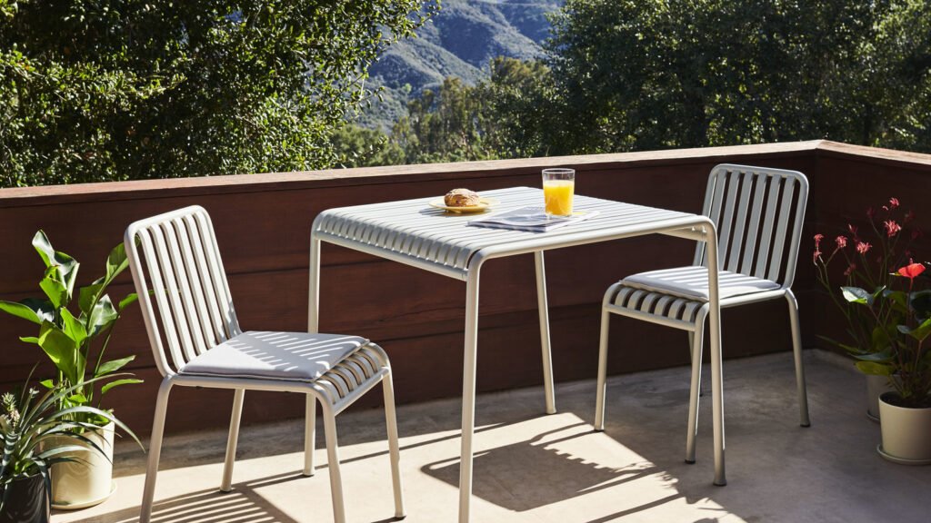 HAY Palissade Chair hot galvanised steel - Afbeelding 3