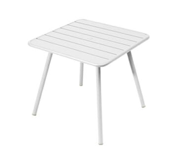 Fermob Luxembourg Tafel 80x80 (met vier poten)