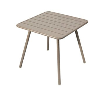 Fermob Luxembourg Tafel 80x80 (met vier poten)