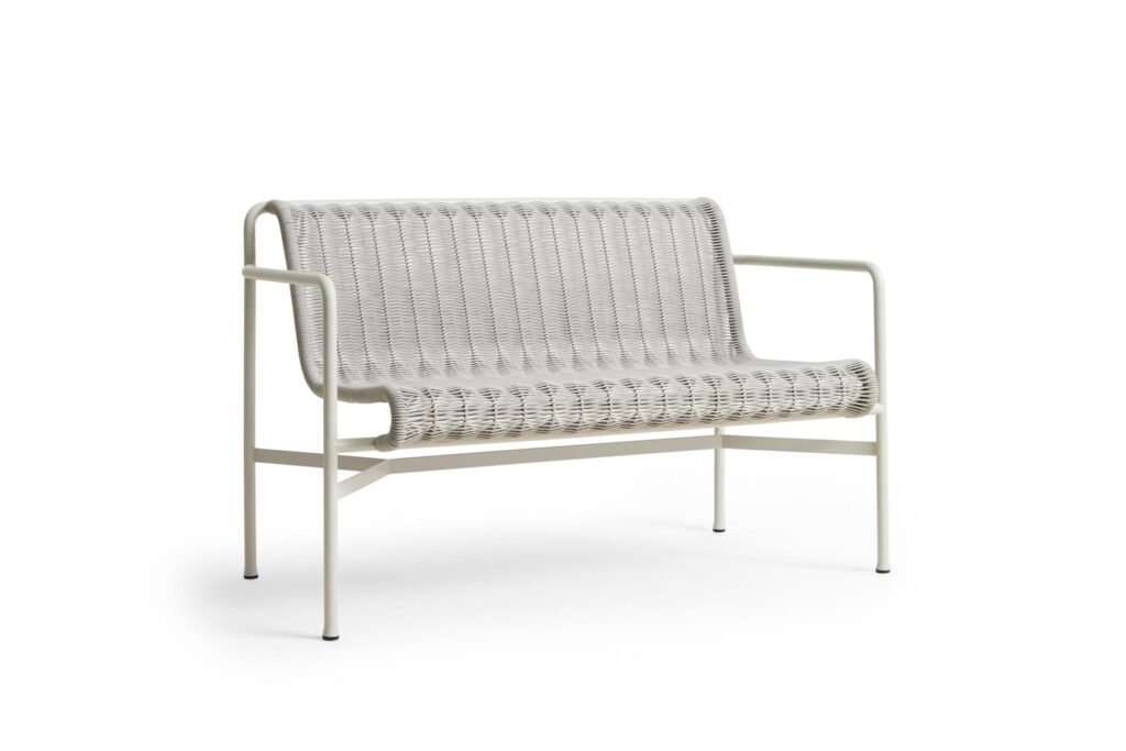 HAY Palissade Cord Dining Bench Armrest