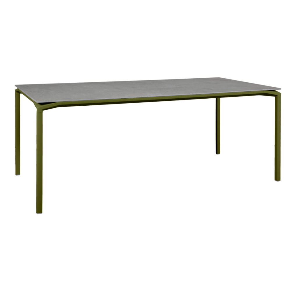 Fermob Calvi Mineral Tafel 195x95 met Dekton® blad