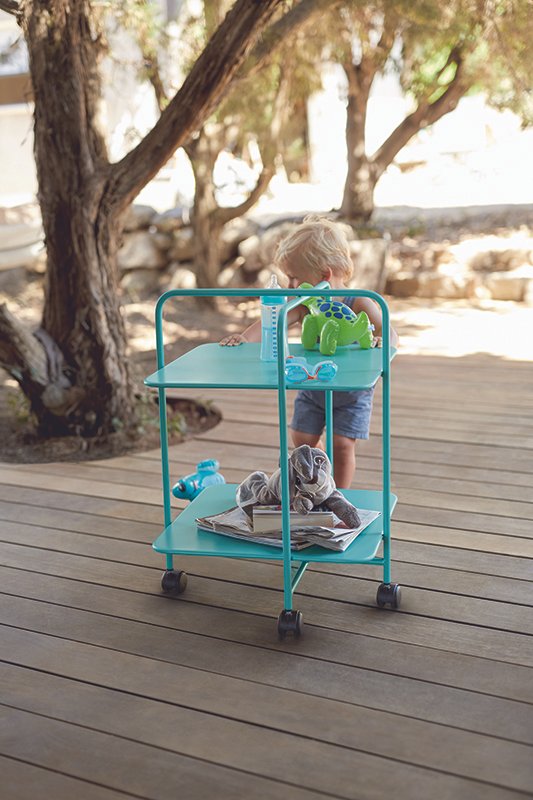 Fermob Alfred bijzettafel trolley - Afbeelding 2