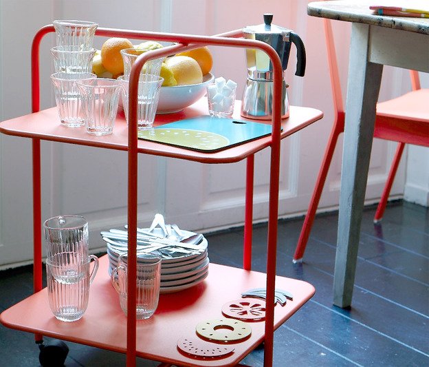 Fermob trolley Alfred bijzettafel