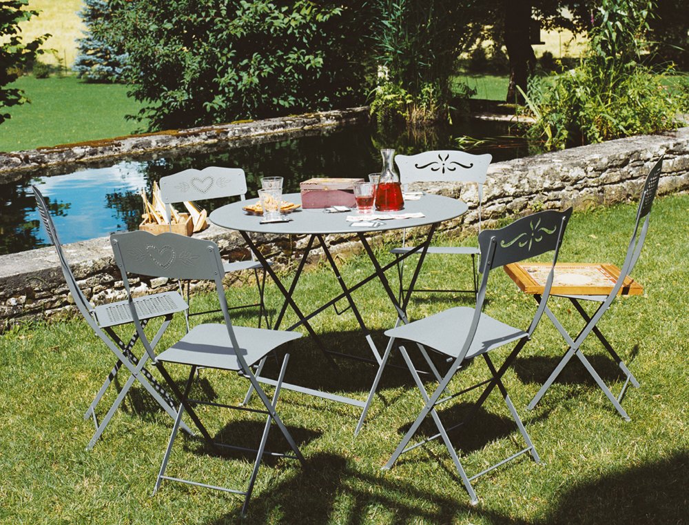 Fermob Floreal Ronde Tafel 77 cm - Afbeelding 4