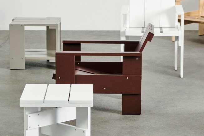 HAY Crate Low Table 75,5 x 75,5 - Afbeelding 5