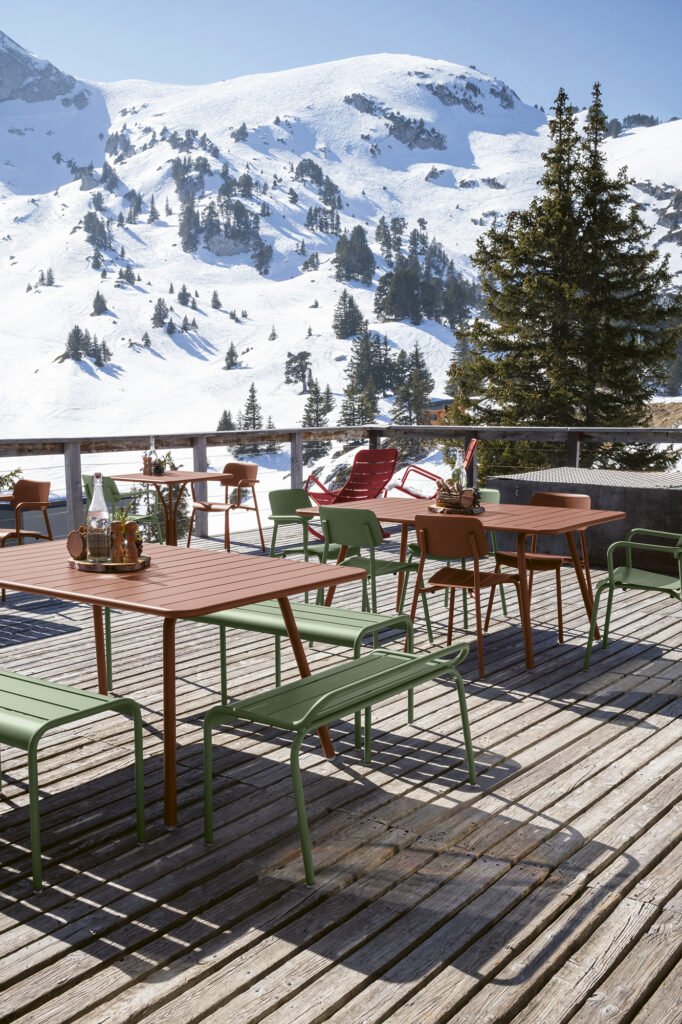 Fermob Luxembourg Rugloze Bank 3/4 zits - Afbeelding 5