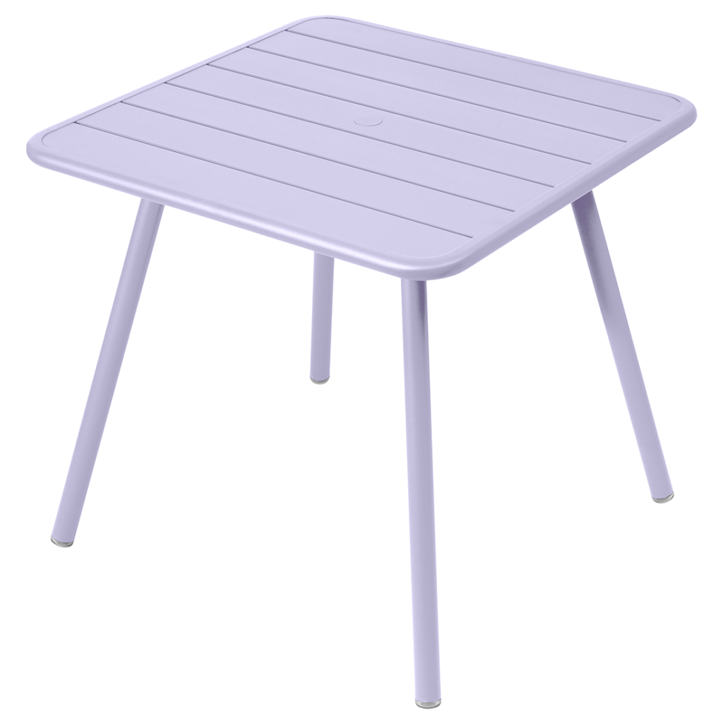 Fermob Luxembourg Tafel 80x80 (met vier poten)