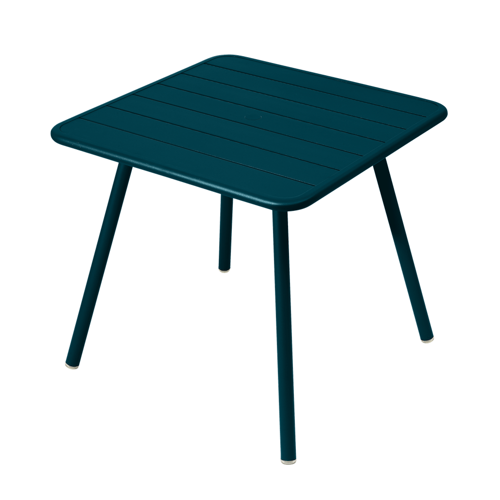 Fermob Luxembourg Tafel 80x80 (met vier poten)