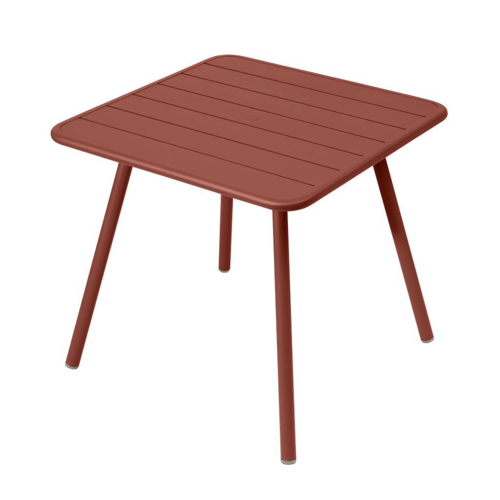 Fermob Luxembourg Tafel 80x80 (met vier poten)