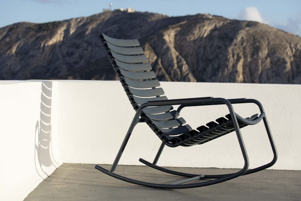 Houe ReClips Schommelstoel Bamboe armliggers - Afbeelding 3