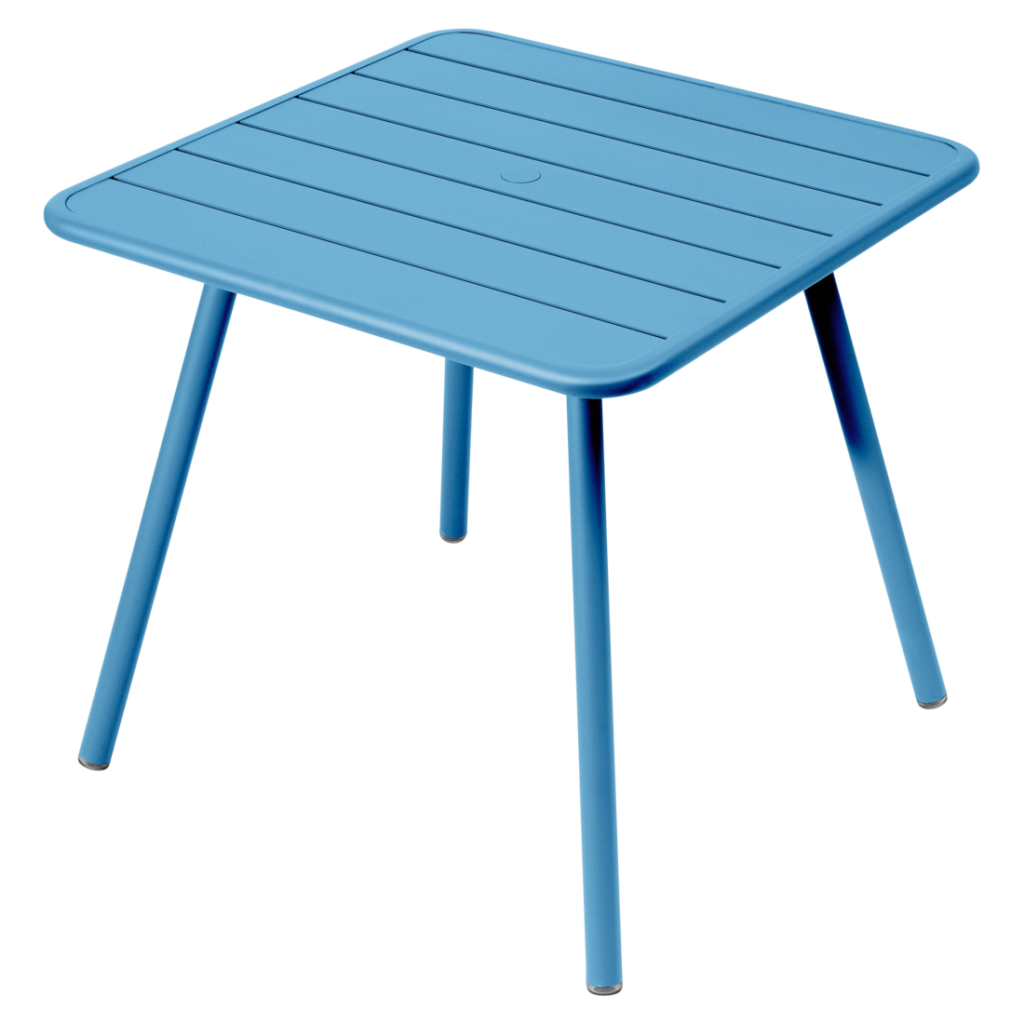 Fermob Luxembourg Tafel 80x80 (met vier poten)