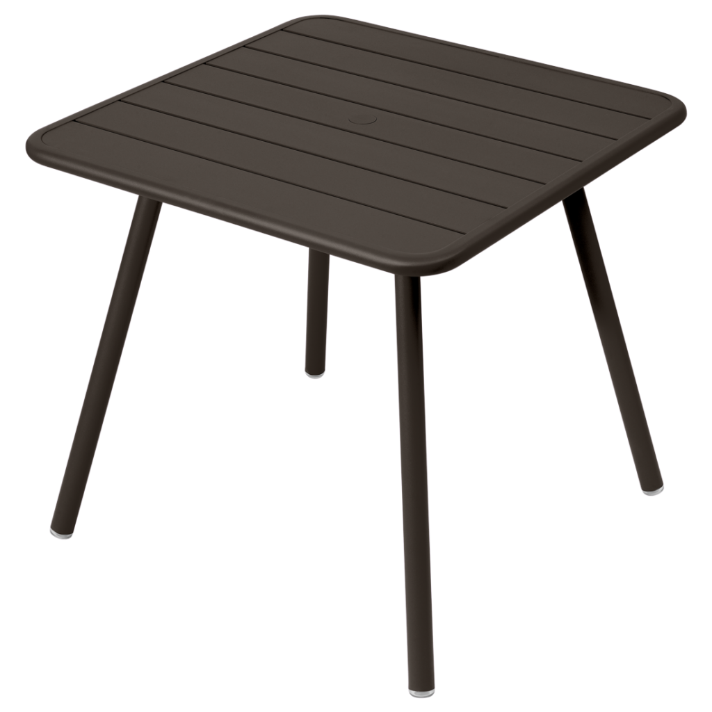 Fermob Luxembourg Tafel 80x80 (met vier poten)