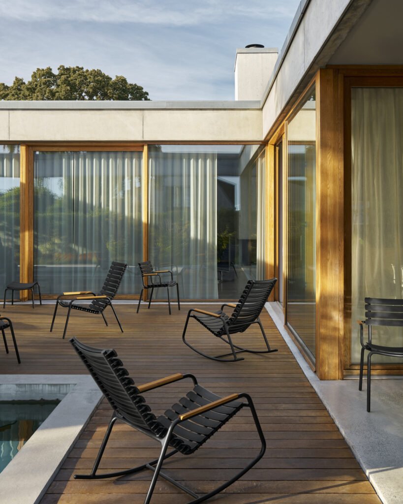 Houe ReClips Schommelstoel Bamboe armliggers - Afbeelding 4