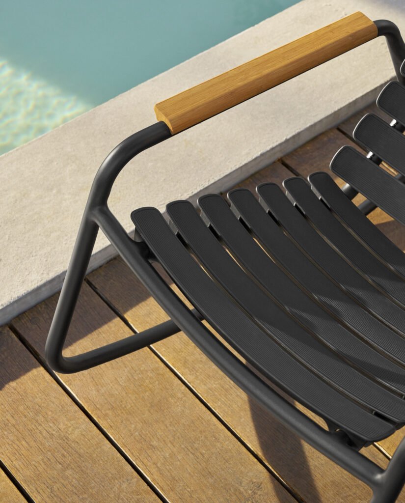 Houe ReClips Schommelstoel Bamboe armliggers - Afbeelding 6