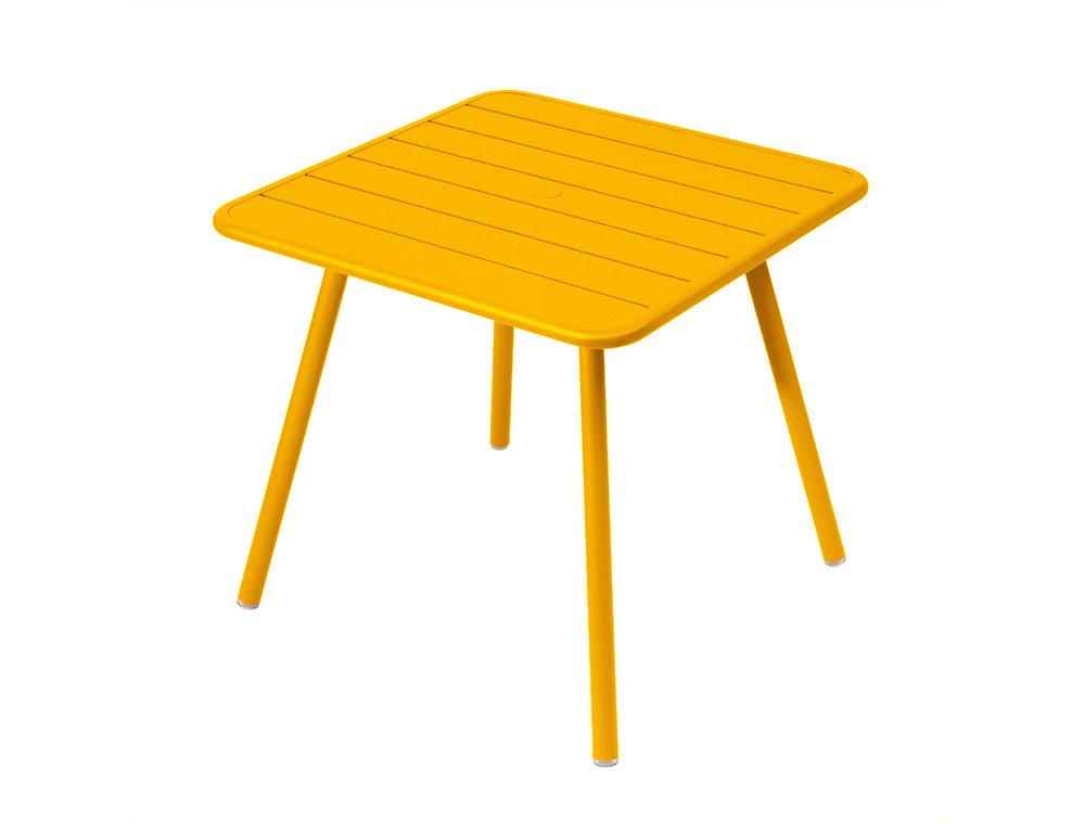 Fermob Luxembourg Tafel 80x80 (met vier poten)