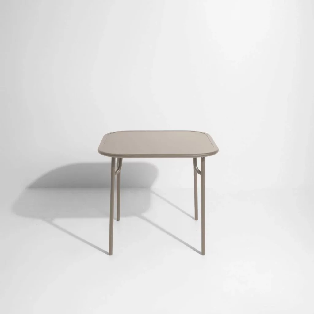 Petite Friture Week-End Tafel 85x85 (dicht blad)